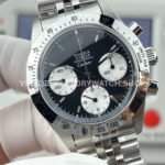 SN Factory Rolex Daytona Vintage Cartier 37mm Full Steel Black Dial