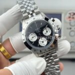 SN Factory Rolex Daytona Vintage Cartier 37mm Full Steel Black Dial