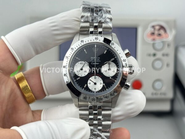 SN Daytona cartier dial black