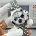 SN Factory Rolex Daytona Vintage Cartier 37mm Full Steel White Dial