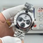 SN Factory Rolex Daytona Vintage Paul Newman 6239 37mm Full Steel White Dial