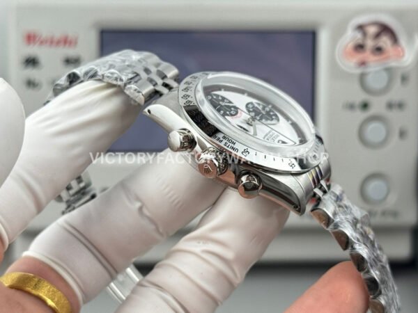 SN Factory Rolex Daytona Vintage Paul Newman 6239 37mm Full Steel White Dial