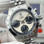 SN Factory Rolex Daytona Vintage Paul Newman 6262 37mm Full Steel White Dial (8) SN Factory Rolex Daytona Vintage Paul Newman 6262 37mm Full Steel White Dial
