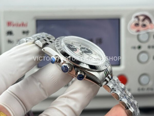 SN Factory Rolex Daytona Vintage Paul Newman 6265 37mm Full Steel White Dial