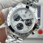 SN Factory Rolex Daytona Vintage Paul Newman 6265 37mm Full Steel White Dial