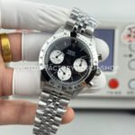 SN Factory Rolex Daytona Vintage Small Red 6265 37mm Full Steel Black Dial