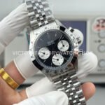 SN Factory Rolex Daytona Vintage Small Red 6265 37mm Full Steel Black Dial