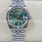 Rolex Datejust mint green dial 31mm Jubilee GS factory