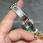 GS Factory Rolex Datejust 278273-0028 31mm Half Yellow Gold Diamond  Mop White Mother Of Pearl Dial Jubilee