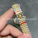 GS Factory Rolex Datejust 278273-0028 31mm Half Yellow Gold Diamond  Mop White Mother Of Pearl Dial Jubilee