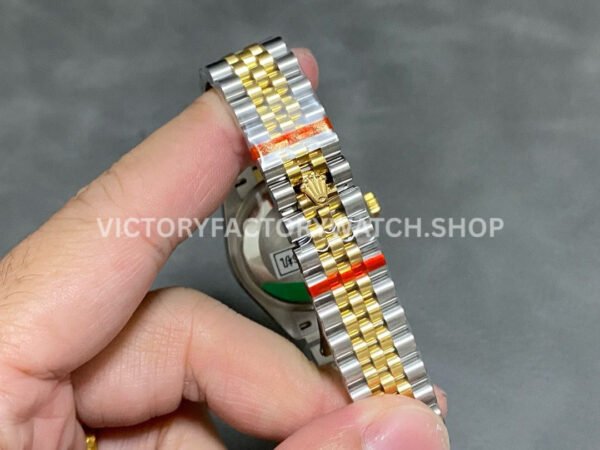 GS Factory Rolex Datejust 278273-0028 31mm Half Yellow Gold Diamond  Mop White Mother Of Pearl Dial Jubilee