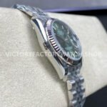 Brand : Rolex Model : Datejust 278274-0018 Case Diameter : 31mm Movement : 2236 Automatic Case Material : 904L Steel Bracelet Material : Jubilee Strap Dial : Mint Green Bezel Material : White Gold Crystal : Sapphire Crystal Water Resistance : 10ATM Clasp : Fold Clasp Clasp material : 904L Steel