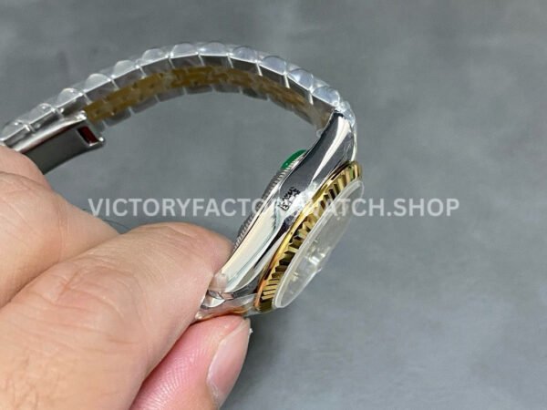 GS Factory Rolex Datejust 278273-0028 31mm Half Yellow Gold Diamond  Mop White Mother Of Pearl Dial Jubilee