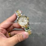 THB Factory Rolex Datejus 278273-0028 31mm Yellow Gold Mother of Pearl Dial Jubileet (11) THB Factory Rolex Datejus 278273-0028 31mm Yellow Gold Mother of Pearl Dial Jubileet