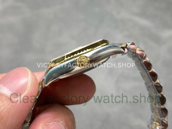 THB Factory Rolex Datejus 278273-0028 31mm Yellow Gold Mother of Pearl Dial Jubileet (9) THB Factory Rolex Datejus 278273-0028 31mm Yellow Gold Mother of Pearl Dial Jubileet