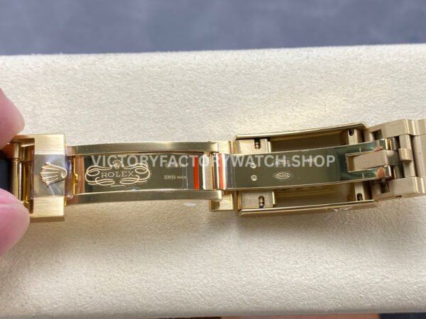 THB Factory Rolex Daytona 126518LN-0014 40mm Yellow Gold Oysterflex Tiffany Blue Dial