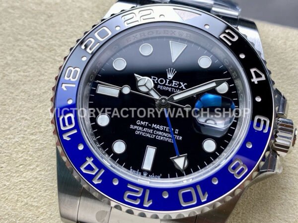 THB Factory Rolex GMT-Master II 126710BLNR-0003 40mm Full 904L Black Dial