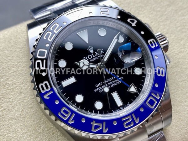 THB Factory Rolex GMT-Master II 126710BLNR-0003 40mm Full 904L Black Dial