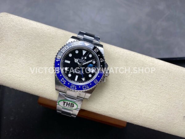 THB Factory Rolex GMT-Master II 126710BLNR-0003 40mm Full 904L Black Dial