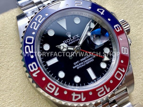 THB Factory Rolex GMT-Master II 126710BLRO-0001 40mm Full 904L Black Dial