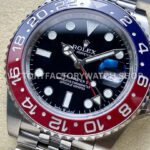 THB Factory Rolex GMT-Master II 126710BLRO-0001 40mm Full 904L Black Dial