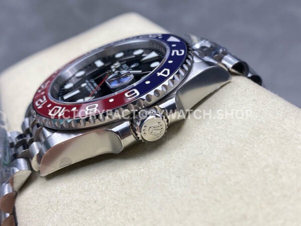 THB Factory Rolex GMT-Master II 126710BLRO-0001 40mm Full 904L Black Dial