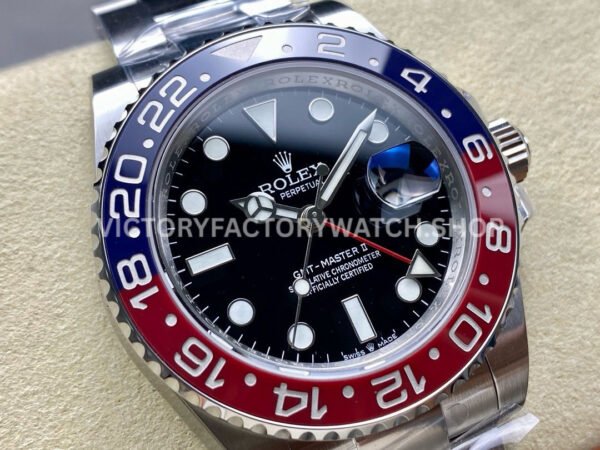 THB Factory Rolex GMT-Master II 126710BLRO-0002 40mm Full 904L Black Dial