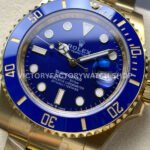 THB Factory Rolex Submariner 126618LB-0002 41mm Full Yellow Gold Blue Dial