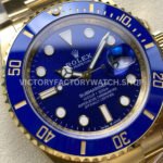 THB Factory Rolex Submariner 126618LB-0002 41mm Full Yellow Gold Blue Dial