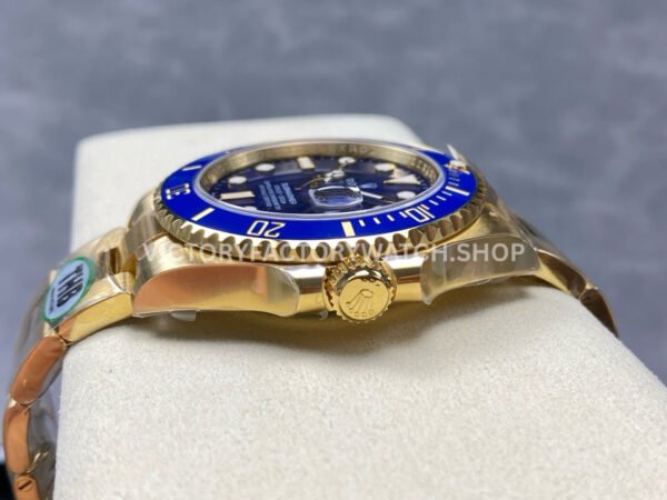 THB Factory Rolex Submariner 126618LB-0002 41mm Full Yellow Gold Blue Dial