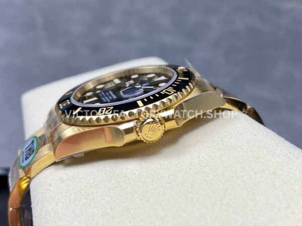 THB Factory Rolex Submariner 126618LN 41mm Full Yellow Gold Black Dial