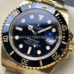 THB Factory Rolex Submariner 126618LN 41mm Full Yellow Gold Black Dial