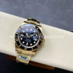 THB Factory Rolex Submariner 126618LN 41mm Full Yellow Gold Black Dial