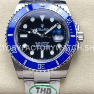 THB Factory Rolex Submariner 126619LB 41mm Full White Gold Black Dial