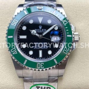 THB Factory Rolex Submariner Starbucks 126610LV 41mm Full 904L Black Dial