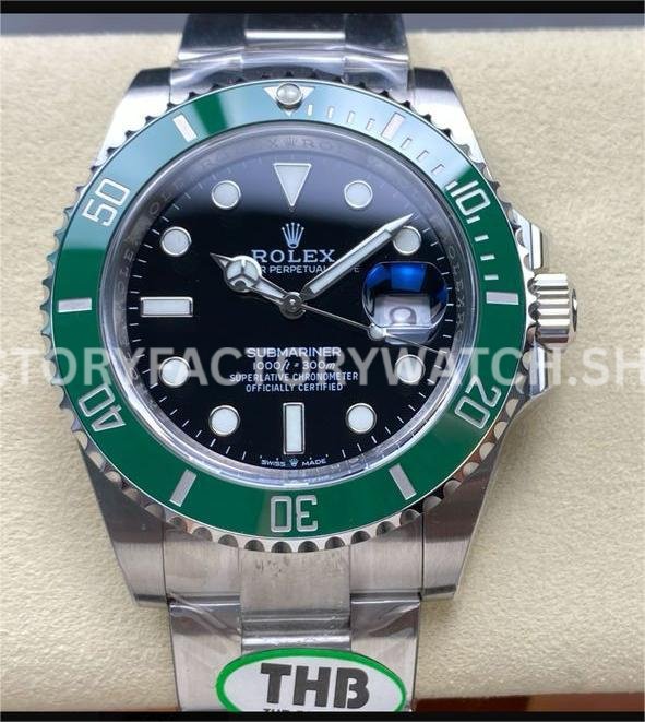 THB Factory Rolex Submariner Starbucks 126610LV 41mm Full 904L Black Dial (5) THB Factory Rolex Submariner Starbucks 126610LV 41mm Full 904L Black Dial