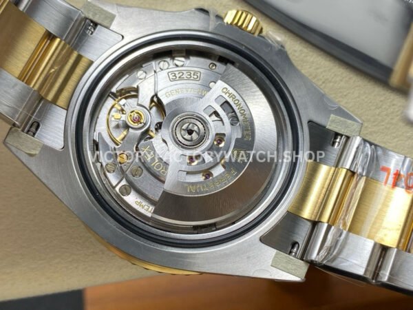 THB Factory Submariner 126613LB 41mm Half Yellow Gold Blue Dial