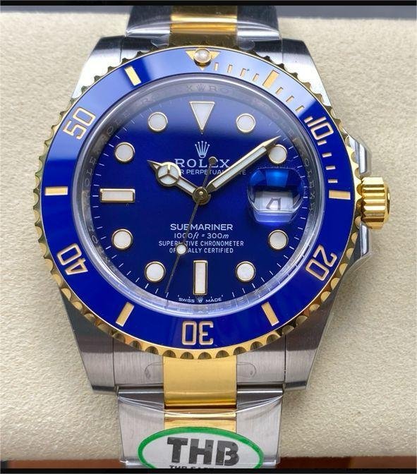 Submariner 126613LB super clone 41mm side case finishing