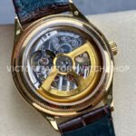 TW Factory Rolex 1908 52508-0002 39mm Yellow Gold Leather Strap Arabic Numerals White Dial