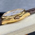 TW Factory Rolex 1908 52508-0002 39mm Yellow Gold Leather Strap Arabic Numerals White Dial