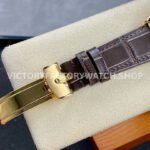 TW Factory Rolex 1908 52508-0002 39mm Yellow Gold Leather Strap Arabic Numerals White Dial
