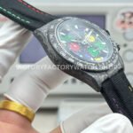 TW Factory Rolex Daytona 116500 40mm Carbon Fiber Black Canvas Strap Black Dial