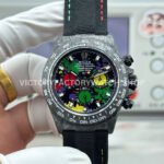 Rolex Daytona 116500 replica carbon fiber chronograph black dial