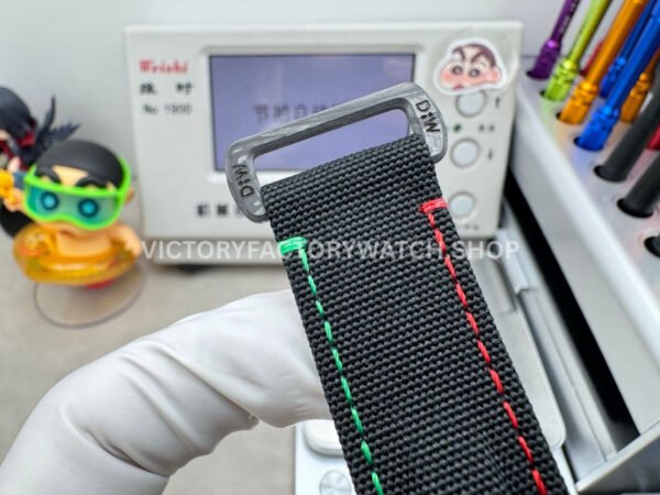 TW Factory Rolex Daytona 116500 40mm Carbon Fiber Black Canvas Strap Black Dial