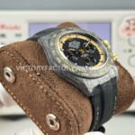 TW Factory Rolex Daytona 116500 40mm Carbon Fiber Black Canvas Strap Yellow Black Dial