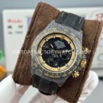 TW Factory Rolex Daytona 116500 40mm Carbon Fiber Black Canvas Strap Yellow Black Dial