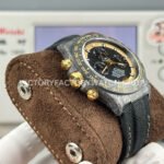 TW Factory Rolex Daytona 116500 40mm Carbon Fiber Black Canvas Strap Yellow Black Dial