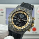 TW Factory Rolex Daytona 116500 40mm Carbon Fiber Black Canvas Strap Yellow Black Dial