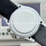 TW Factory Rolex Daytona 116500 40mm White Carbon Fiber Black Canvas Strap Grey Dial