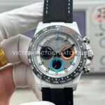 Daytona 116500 carbon replica chronograph pushers detail